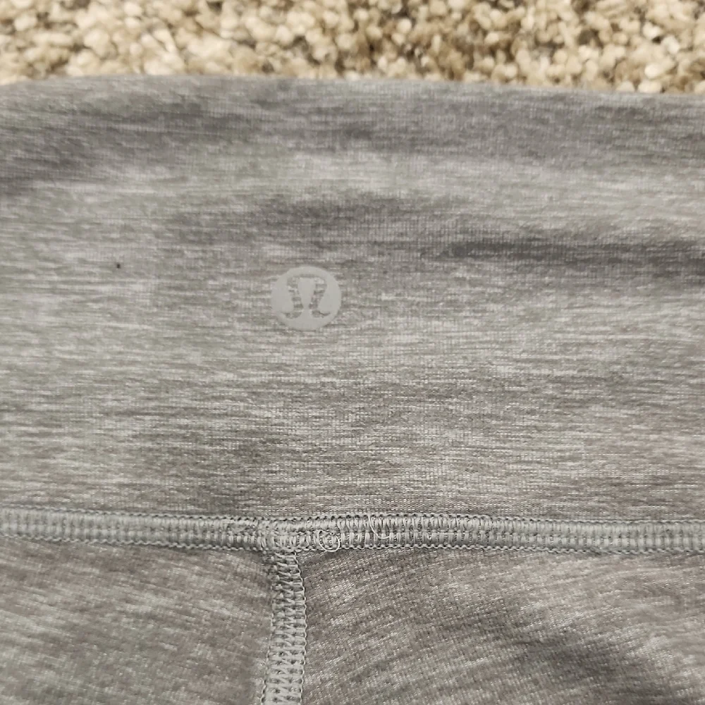 Lululemon Athletica Gray Leggings - Picture 2 of 2